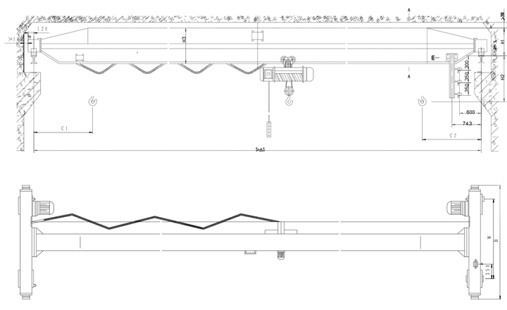 LD型電動單梁起重機(jī)