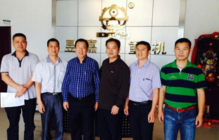 昱嘉董事與印尼華人張克順合作